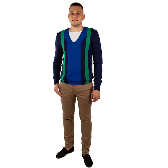Z ZEGNA BLUE GREEN MIDNIGHT BLUE SWEATSHIRTMENS SIZE XL